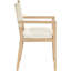 Vina Vegan Leather Dining Arm Chair-74330768-74330856