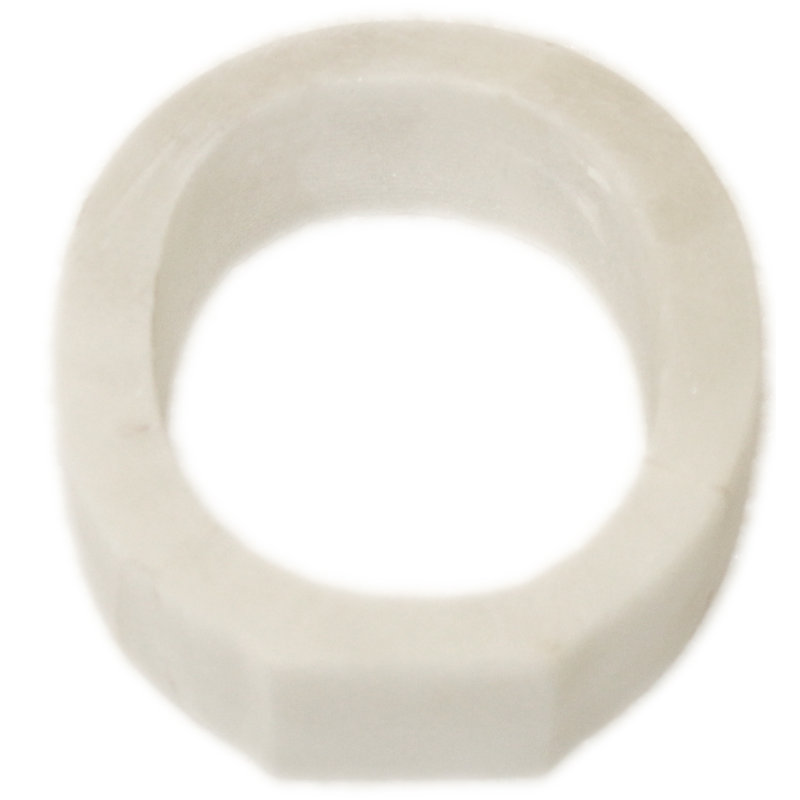 Zeb Marble Helvetica Letter Block, O