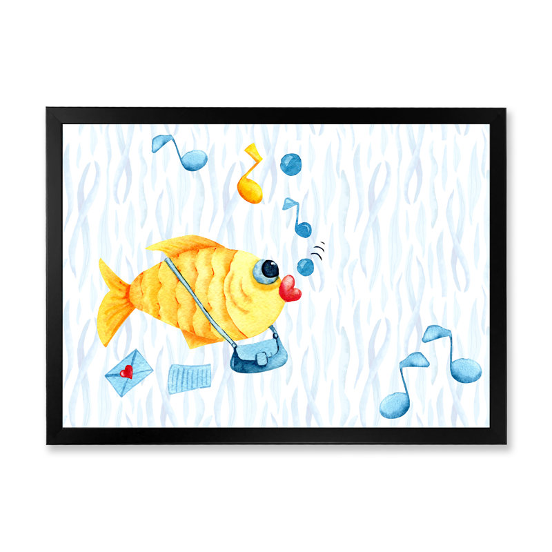 «Bathroom Mail and Livraison Art», reproduction d'art sur toile encadrée, H 16 po x l 32 po x P 1 po, Toile avec cadre noir