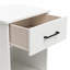 45cm W Manufactured Wood Bedside Table