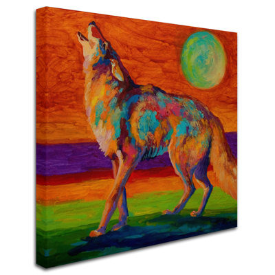 Kucera 'Howl' Print on Wrapped Canvas