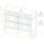 Commode 6 tiroirs Hulbert-1155005240