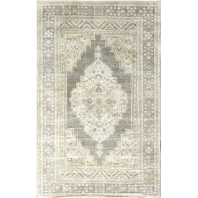 One-of-a-Kind 7'7" X 12'5" 1960s Wool Area Rug in