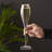 Belmont Gold-Rimmed Crystal Champagne Flutes