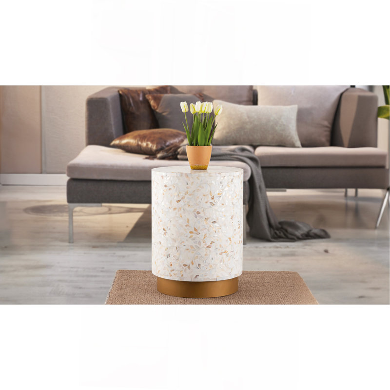 End Table Ivory