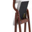 Ensemble de 2 chaises pliantes avec coussin, chaise pliante portative avec coussin, chaise de salle à manger rembourrée moderne pour la cuisine, le bureau, un mariage, une fête ou une salle à manger.