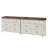 Allyssa Farmhouse 12 - Drawer Dresser with Anti-Tip Design and Elevated Top