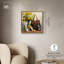 Art mural rétro sur toile jaune-104337467-111779786