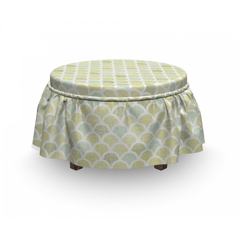 Housse pour repose-pieds mesh curves