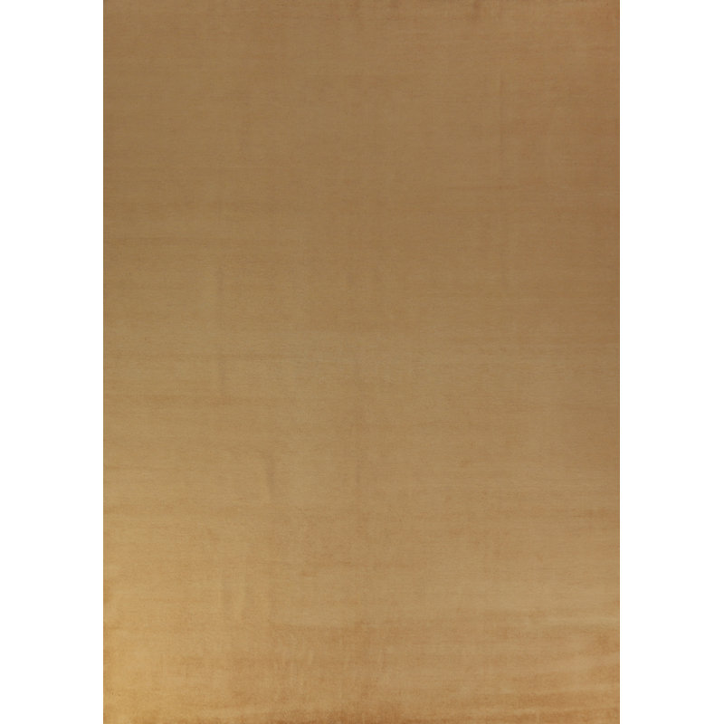 Tapis perse doré Gabbeh 10x13