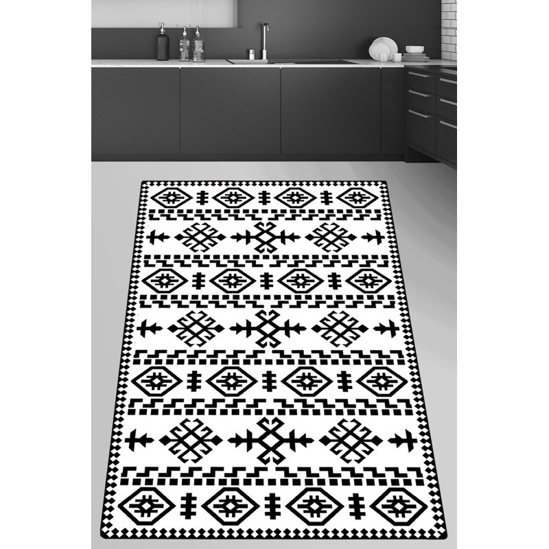 Soft and Stylish Area Rug, 100% Polyester, 47.2 x 63.0 inches | 10 mm Pile Height, Antibacterial, Non-Slip Underside, Machine Washable | Ideal for Living Room, Bedroom, and Playroom, Easy Care Design