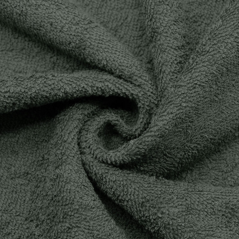 Midweight Washcloth, Anthracite