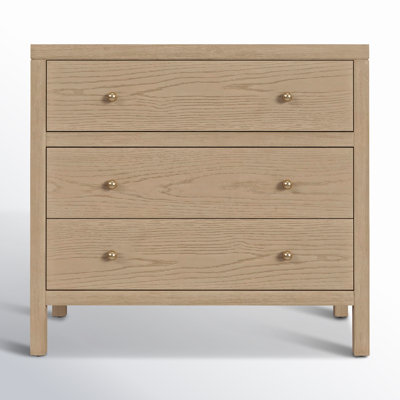 Celine 34" 3-Drawer Nightstand