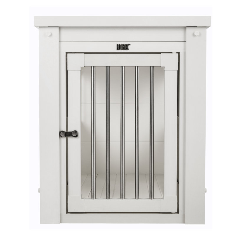 Caisse pour chien Southwood ECOFLEX, Moyenne (H 25,2 po x l 21,1 po x P 29,5 po), Blanc antique