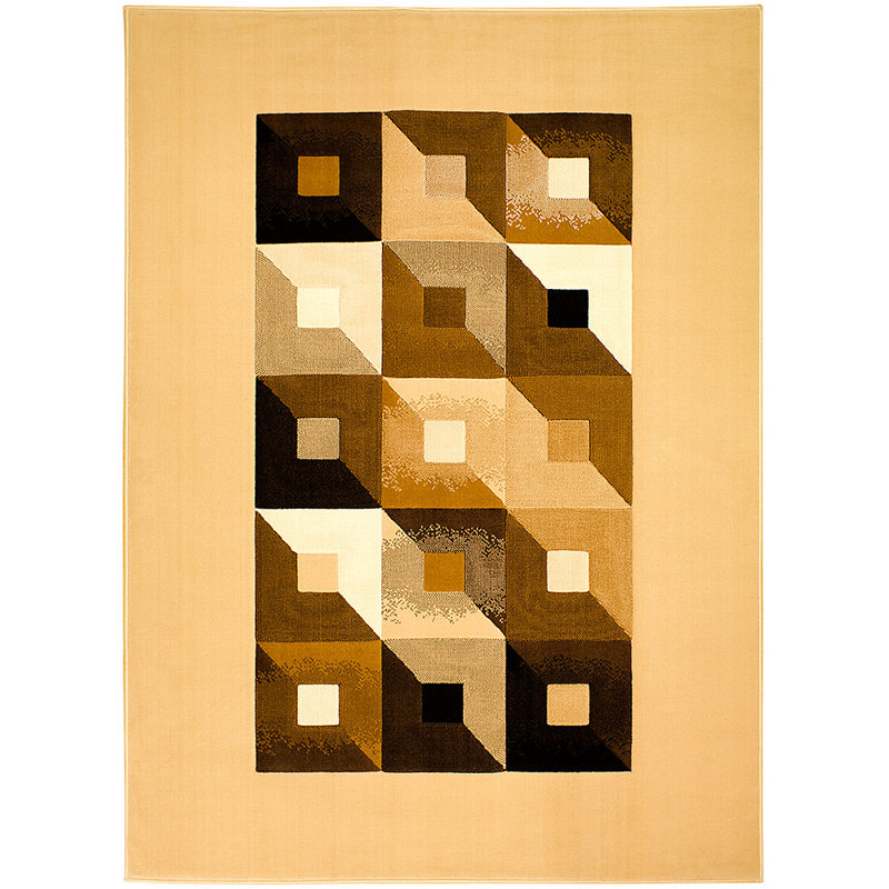 Geometric Indoor Rug, 5'2" x 7'2"