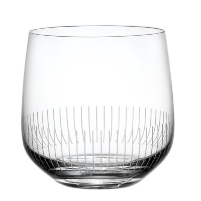 Verre à eau Villeroy & Boch Afina Collection, ensemble de 4 verres en cristal de 3,5 x 3,25 oz, capacité de 6,75 oz, parfait pour l'eau et le jus, lavable au lave-vaisselle, fabriqué en Europe