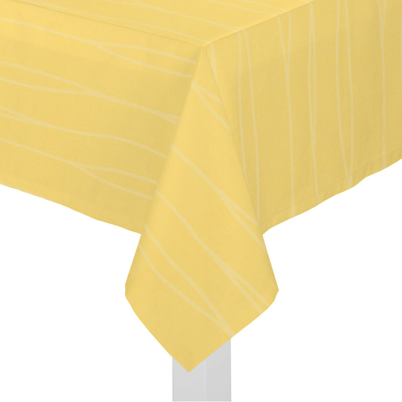 Barrentine Tablecloth, Yellow, 130cm W x 160cm L
