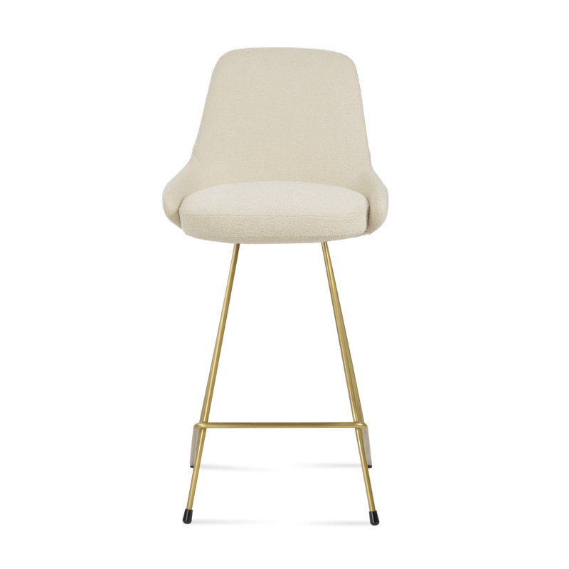 Tabouret de comptoir pour chat Gazel, Tabouret de comptoir (siège d'une hauteur de 27,5, Silver/Silver