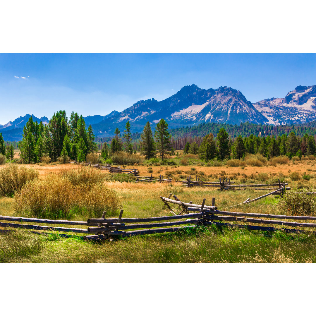 Sawtooth Mountains - Drucken