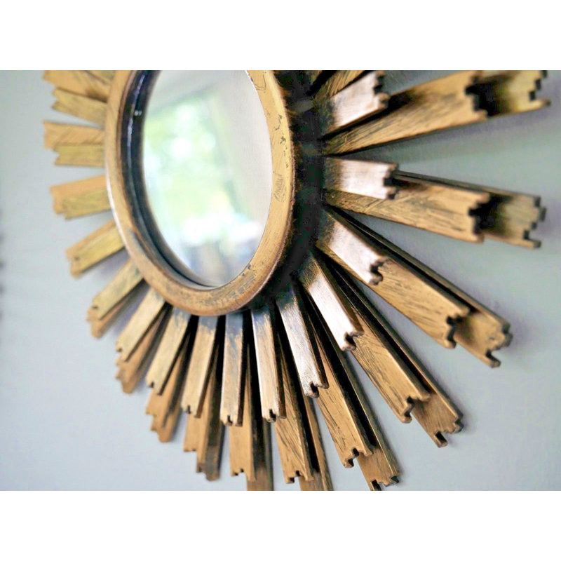 Currey Metal Mirror, Gold