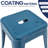 Counter Stool Set Of 2,18" Industrial Stackable Metal Bar Stools, Backless Metal Dining Chairs For Indoor Outdoor Kitchen Classroom-1212882548-1213110269