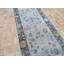 Tapis unique gris de 3 pi x 19 pi 11 po
