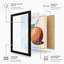 Single Orange Study Botanical - Framed Print-525702348-525702387