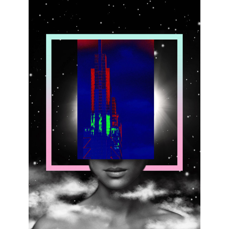 All All The Watchtower par Kevin Quinn - impression encadrée sur papier, H 25,25 po x l 31,25 po