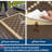 9' x 18' Outdoor Area Rug, Reversible Geometric Design, Waterproof Plastic Straw Weave, Foldable and Easy-Care, for Patio, Deck, Balcony or RV Camping-291410663-291410665