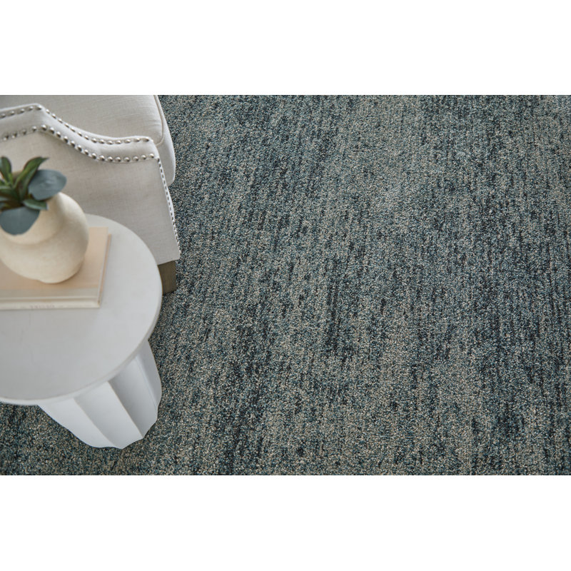 Clair Modern Distressed Area Rug, Rectangle 12' x 15'