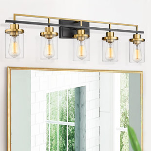 YCE238B-5W 5 - Light Dimmable Vanity Light