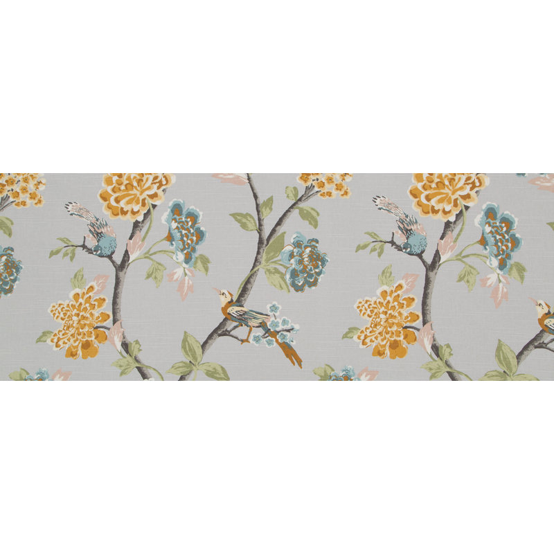 Dwellstudio Helene 100% Cotton Fabric, French Gray