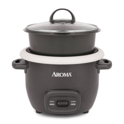 AROMA® 3-Cup (Cooked) / 0.8Qt. Digital Rice & Grain Multicooker