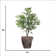45.5'' Faux Cannabis Tree in Planter