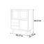 Armoire de rangement moderne et simple pour salle à manger-1956250906