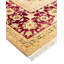 Tapis jaune / rouge traditionnel noué à la main de conception unique 8 pi 3 po x 10 pi 1 po Keenan
