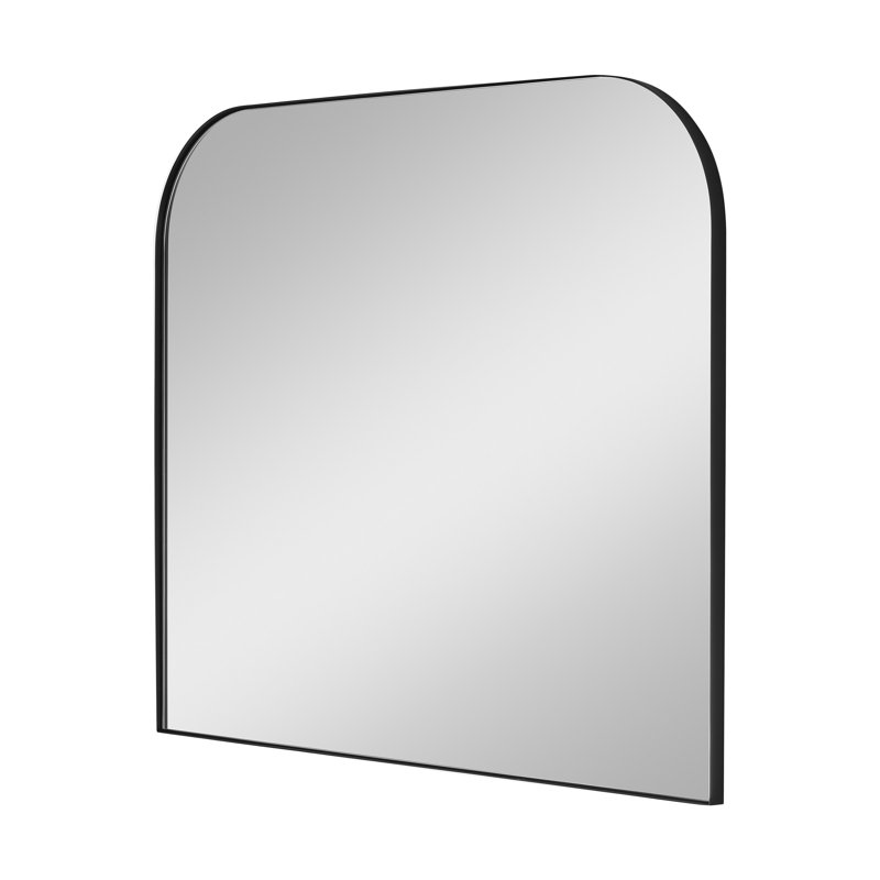 Miroir large Planer de Génération Lighting , Noir mat