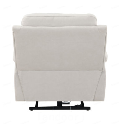 Fauteuil inclinable électrique en microfibre Chriki
