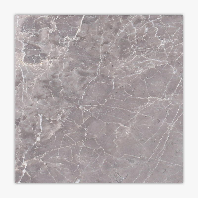 Mountain Grey Polished 12x12 Marble Tile