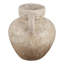 Vase de table rustique en terre cuite texturée avec poignées, idéal pour une entrée ou comme élément décoratif sur une étagère - Grand vase contemporain pour le salon ou la décoration intérieure - 33 cm-778928004-778928005