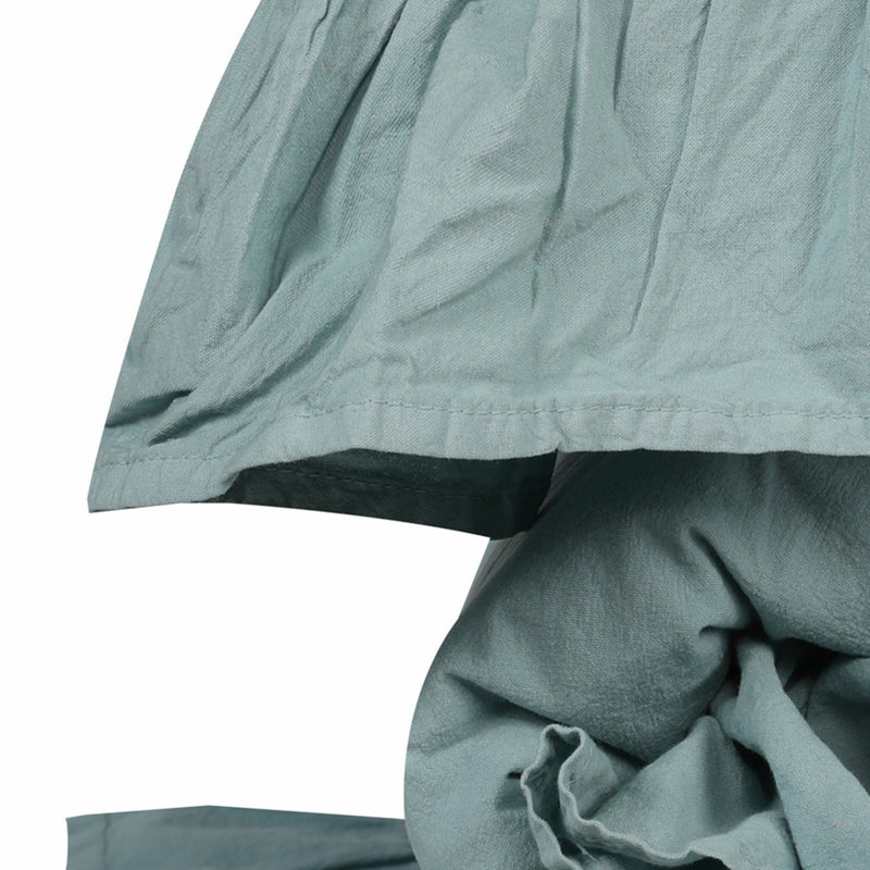 Ensemble de housse de couette 100% coton Landwehr, Housse de couette très grand + 2 très grandes ta, Bleu