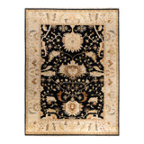 Overdyed One-of-a-Kind 9' 1" X 12' 2" Hand Knotted Area Rug