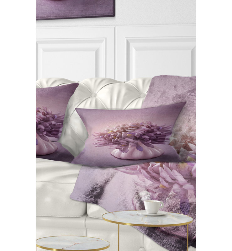 Coussin lombaire en fleurs d’automne vase