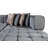 Ariana Velvet Double Chaise Sectional-351797019