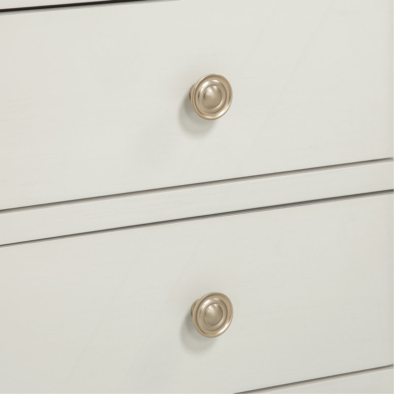 2-Drawer Storage Nightstand - Antique White, White
