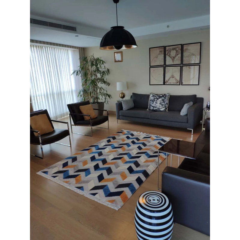 Tapis Masanao avec envers antidérapant, Rectangle 2 pi 7 po x 3 pi 11 po