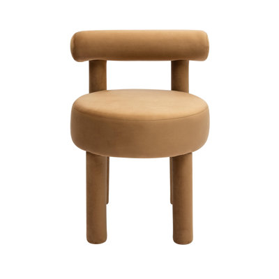 Chaise en velours Cecilia