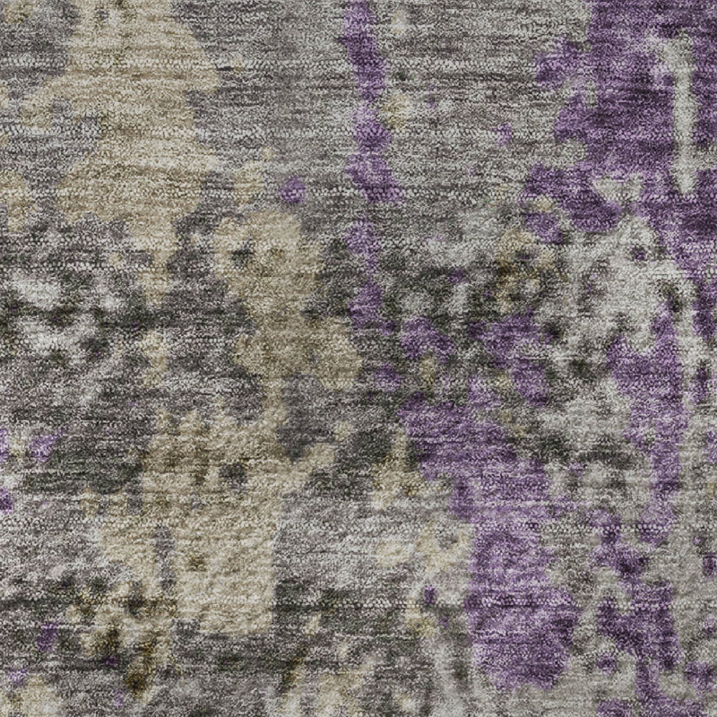 Premium Machine Washable Brandes AMF1911 Abstract Rug, Rectangle 5' x 7'6"