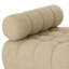 Roma Outdoor Teak Swivel Armless Lounge Chair-266249701