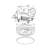 Good Housekeeping's Broadway Decorative 110 CFM 2.0 Sones Bathroom Ventilation Exhaust Fan with Light (LED Bulbs Included)-102606507